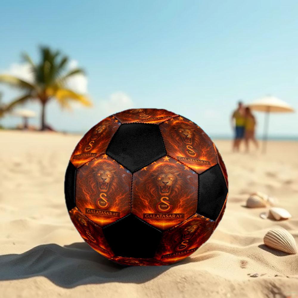1pc Galatasaray SK Soccer Ball Size 5 Indoor Soccer Ball Fashion Colorful Backyard Game - Great For Sports Fans Gift HE10