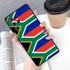 South African Flag phone case Cover For Samsung Galaxy S24 S25 Ultra S21 S22 Ultra S10E Note 10 Plus Note 20 FE S23