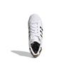 adidas Womens Superstar 'Unikko' (women's sizes) Cloud White / Core Black / Gold Metallic Skateboard Shoes H04076