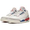 Air Jordan 3 Retro International Flight Men Sneakers White Sail Sport-Royal-Fire-Red 136064-140