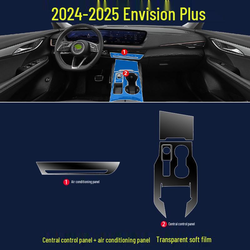 Buick Envision Plus Navigation Tempered Film: Interior Protection for 25 Models