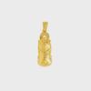 Ancient Vietnamese Gold Sand Pixiu Diamond Pestle Pendant Gourd Necklace