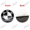 56mm 60mm 65mm 70mm Ratų lipdukas BMW E46 E90 F30 F10 G20 X5 50-mečio emblema Ženklelis 4 vnt. „Pasidaryk pats“ Automobilio ratlankio centrinės dalies lipdukas