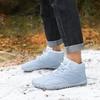 Waterproof Non-slip Cotton Snow Boots: Velvet-lined, Thickened Outdoor Hiking Shoes for Women & Couples