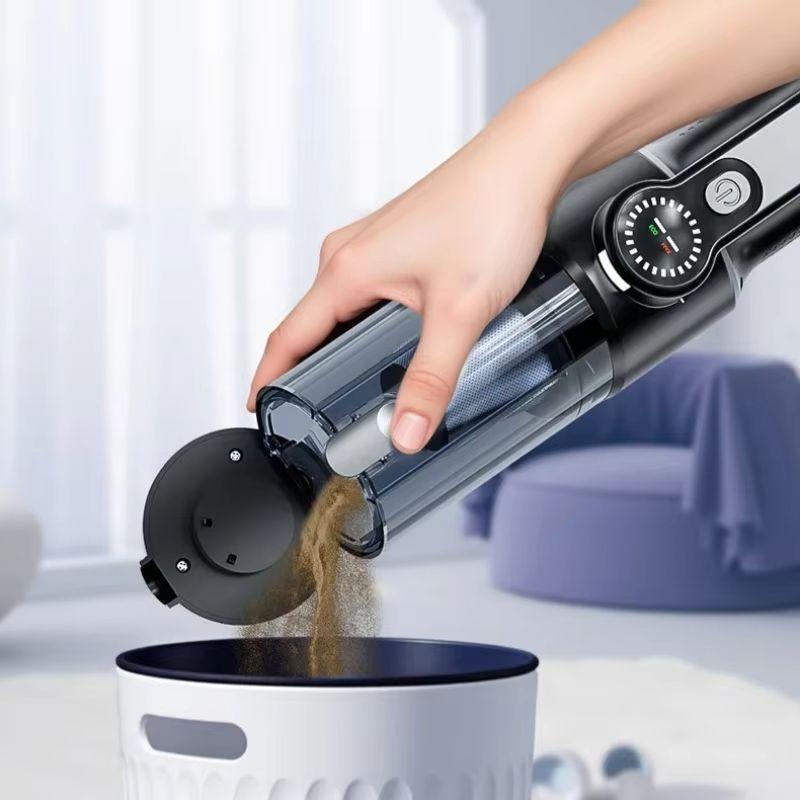 Car Vacuum Cleaner Wireless One-button Dust Dump High-power Portable Vacuum Cleaner Large Suction Mini Handheld Vacuum Cleaner