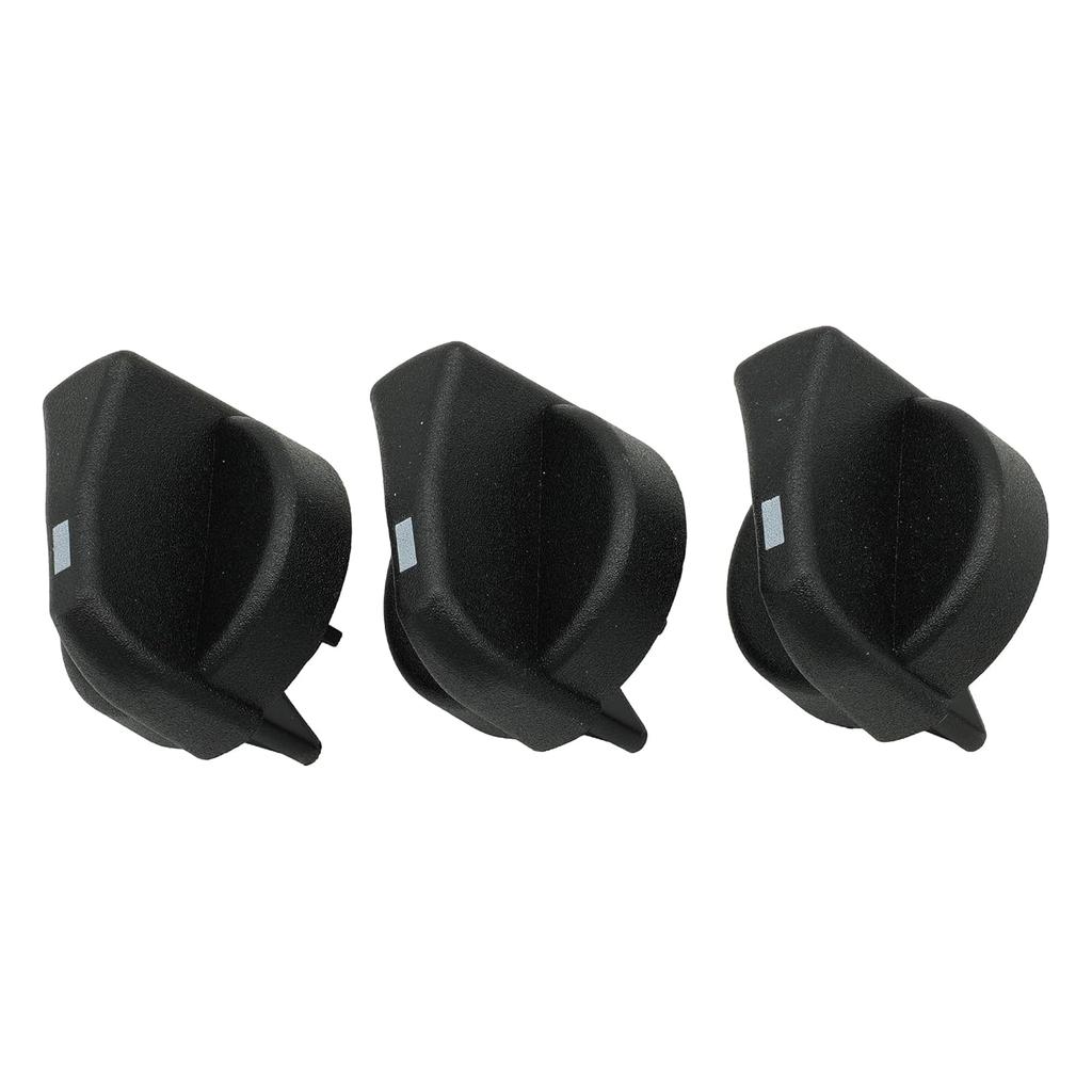 702-5401 A/C Heater Control HVAC Knob Compatible with Peterbilt 330 335 357 367 375 379 384 386 387, Replaces 121-0001-000 1210001000 3 Pack- Blower