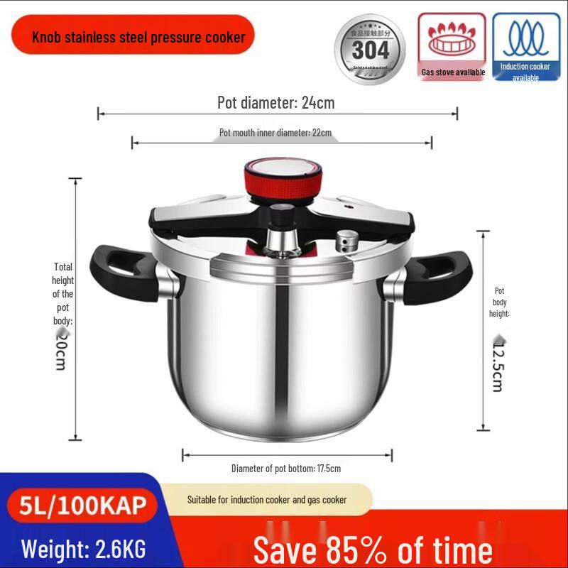 Zhishi Stainless Steel Pressure Cooker