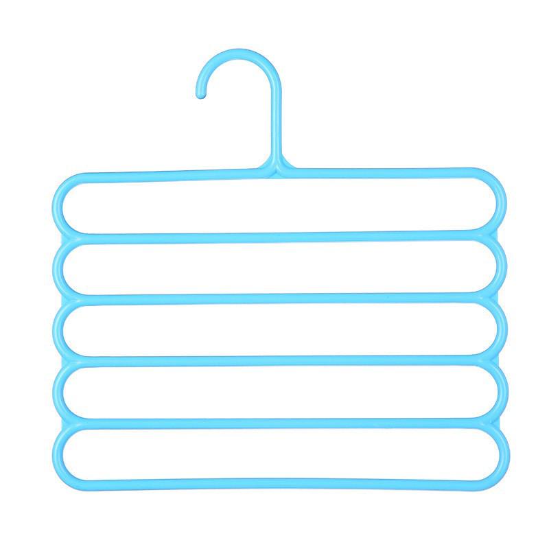 Five-Layer Multifunctional Hanging Rack for Pants, Silk Scarves, and Ties