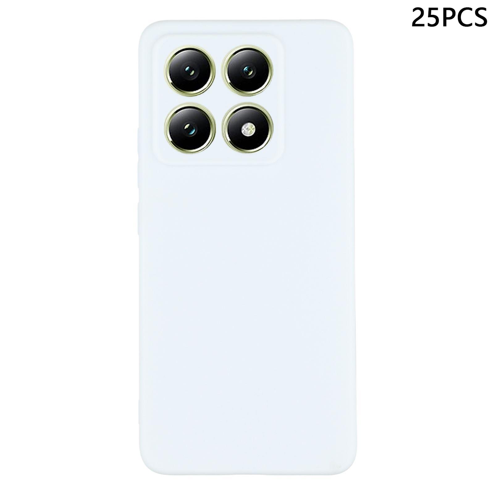 

Оптовая закупка 25 шт. Чехол для Xiaomi 14T 1,2 мм ТПУ Матовый чехол для телефона White