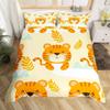 New Cute Farm Animals Duvet Cover King Size Cartoon Sheep Quilt Cover for Kids Boys Girls Teens Cute Animal Bed Set 3 Piece Set