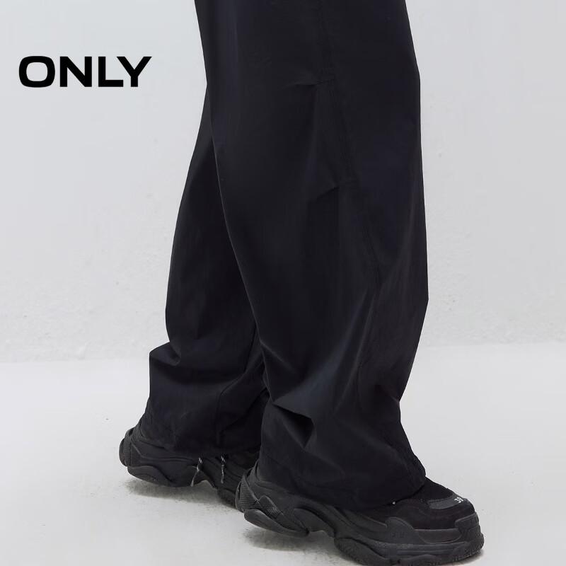 ONLY Women's Lightweight Parachute Straight-Leg Pants