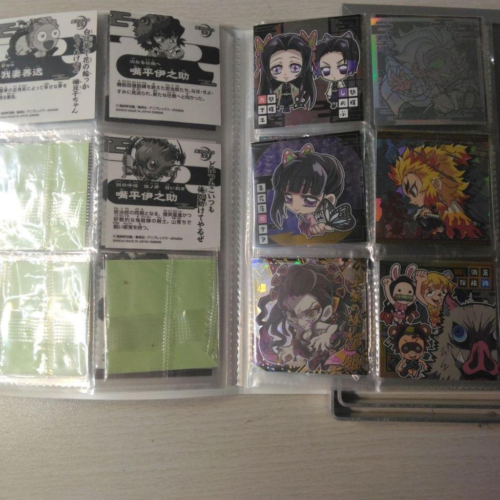 Used Demon Slayer: Kimetsu No Yaiba Deformed Seal Wafer Official File and Seal Tanjiro's Extremely Rare Contains!