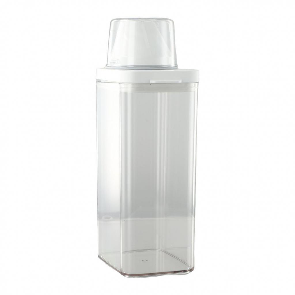 Soap Dispenser Soap Detergents Storage Box Lid Transparent
