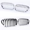 Single Slat Line Kidney Grille Gloss Matte Black Chrome M Grille For BMW 1 Series F20 F21 Facelift 2015-2019 118d 120i M135 QCYZR1
