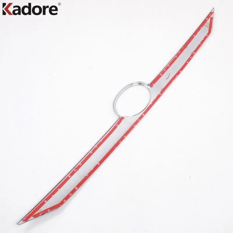 For Toyota Camry 2015 2016 Chorme Rear Trunk Lid Cover Trim Tailgate Lip Molding Garnish Strip Car Exterior Accessories