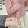 Spring and Summer New Portable Small Square Bag New Crocodile Pattern Bag Fashionable Versatile Commuter Single Shoulder Oblique Span Bag