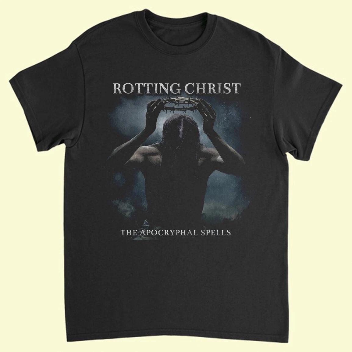 Men s and Women s T-shirts New Rotting Christ The Apocryphal Spells Christmas Gift Unisex S-5XL Shirt BS277 S