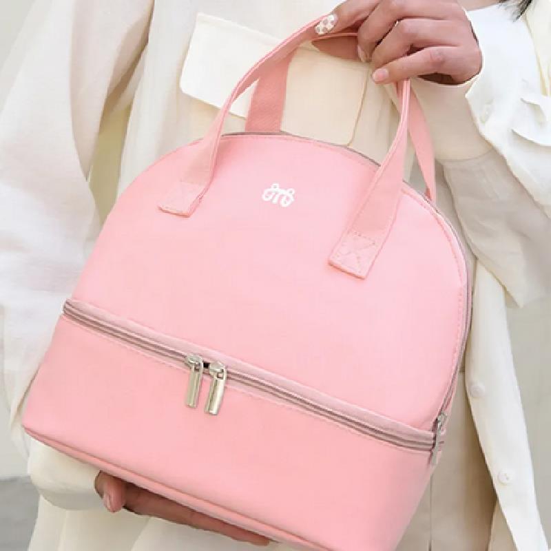 Izolační taška na chlazení mateřského mléka - Dvouvrstvý mateřský batoh pro skladování kojeneckých lahví a potravin