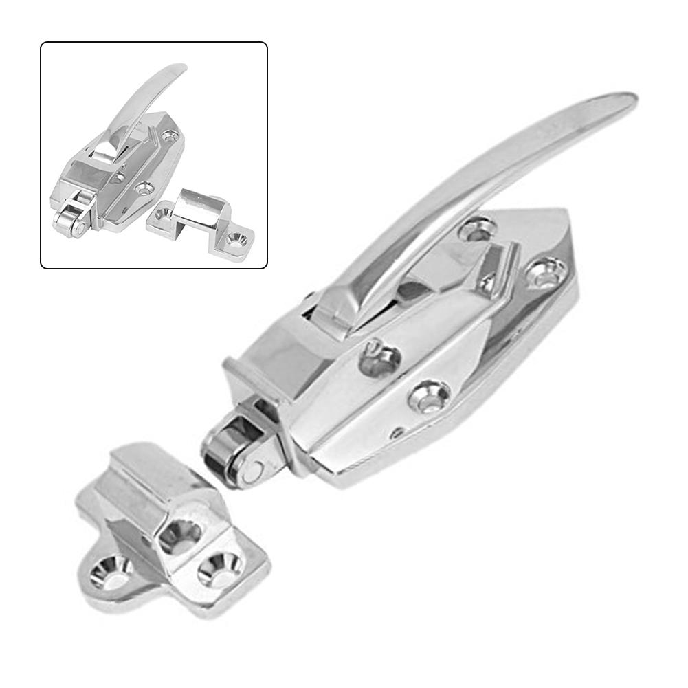 Easy Install Latch Fridge Door Handle Secure Door Closure Latch Sleek Aesthetic Design Exceptional Resistance To Deformation