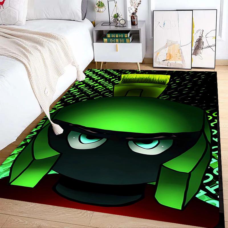 Marvin Martian DJ Funk carpet Living room and bedroom mats floor mats Christmas gifts Room Bathroom mat