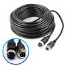 OBEST LED Camera 20M Compatible with Heavy 7-inch Monitor, 12V/24V Set, Cable, Cars, Trucks, Buses, Equipment, etc.