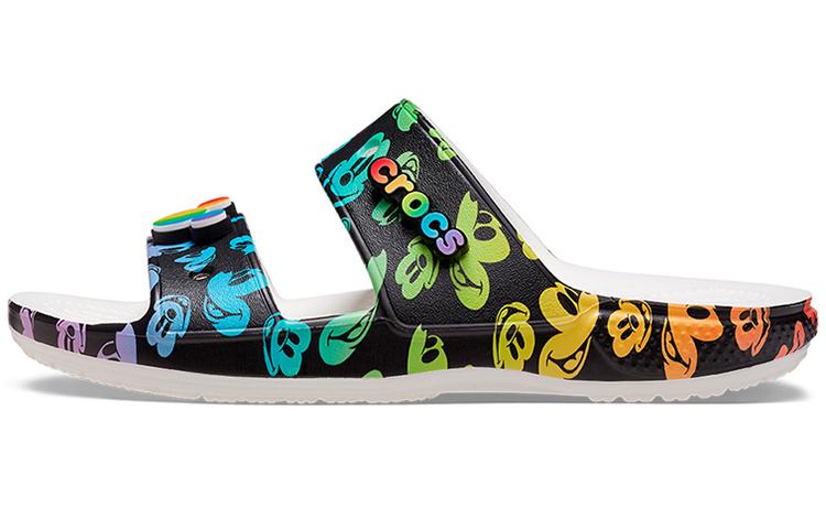 Crocs Classic Disney Casual Shoe Unisex Multi Color White 207757-94S 37-38