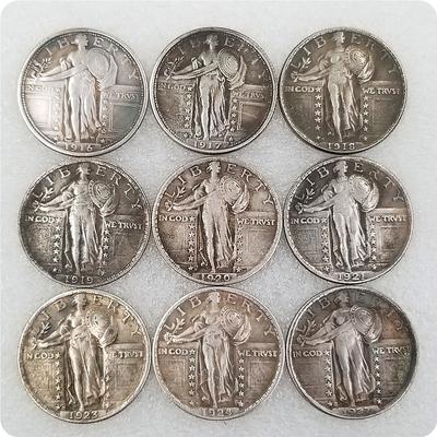 1916-1927 USA États-Unis Pièces Souvenirs Commémoratives de Collection