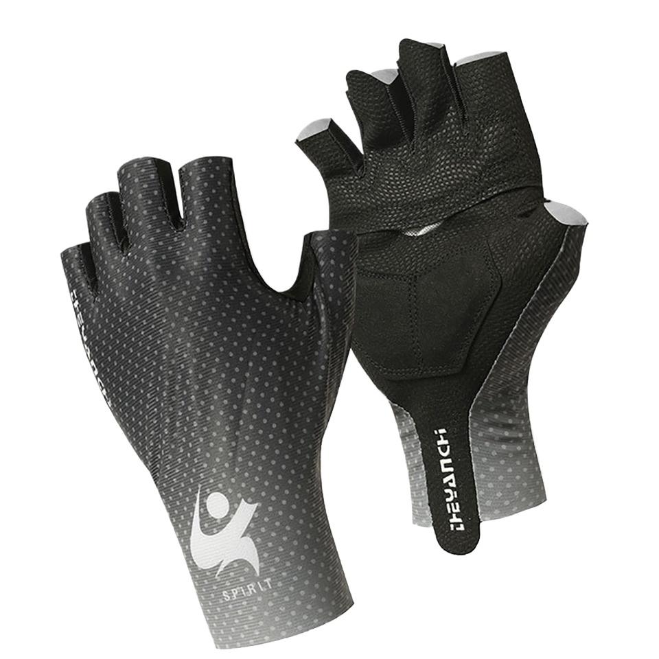 

Спортивные рыболовные перчатки, дышащие летние нескользящие перчатки без пальцев для походов на открытом воздухе, езды на велосипеде, каякинга XL чёрный