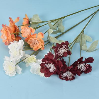 Geen water geven Kunstbloem Decoratief Vershouding Bloemstukken Nep Pioenroos Huishoudelijke Artikelen