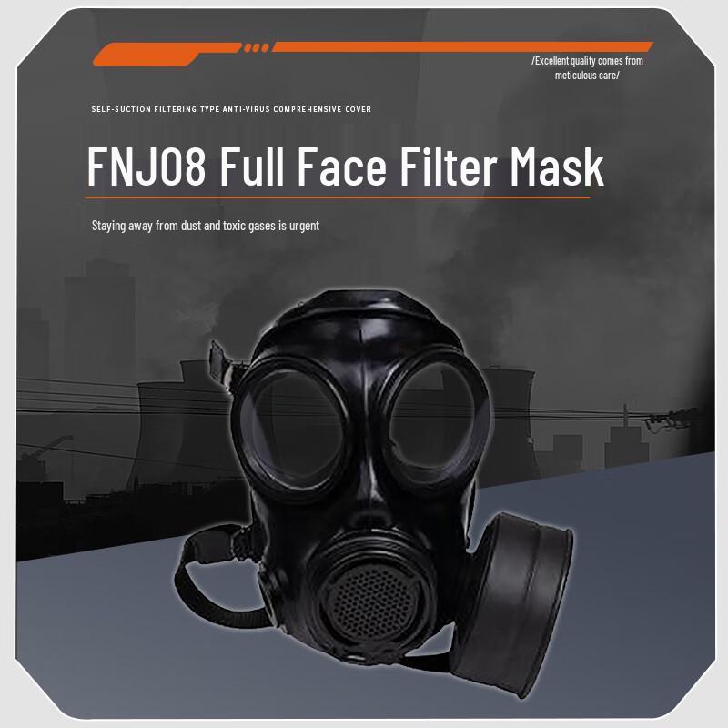 Full Face Self-Priming Respirator Mask