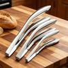 Stainless Steel Serving Tongs Multi-functional Kitchen Food Clamp for Cooking Toast Bread Salad Barbecue Grilling Baking Frying