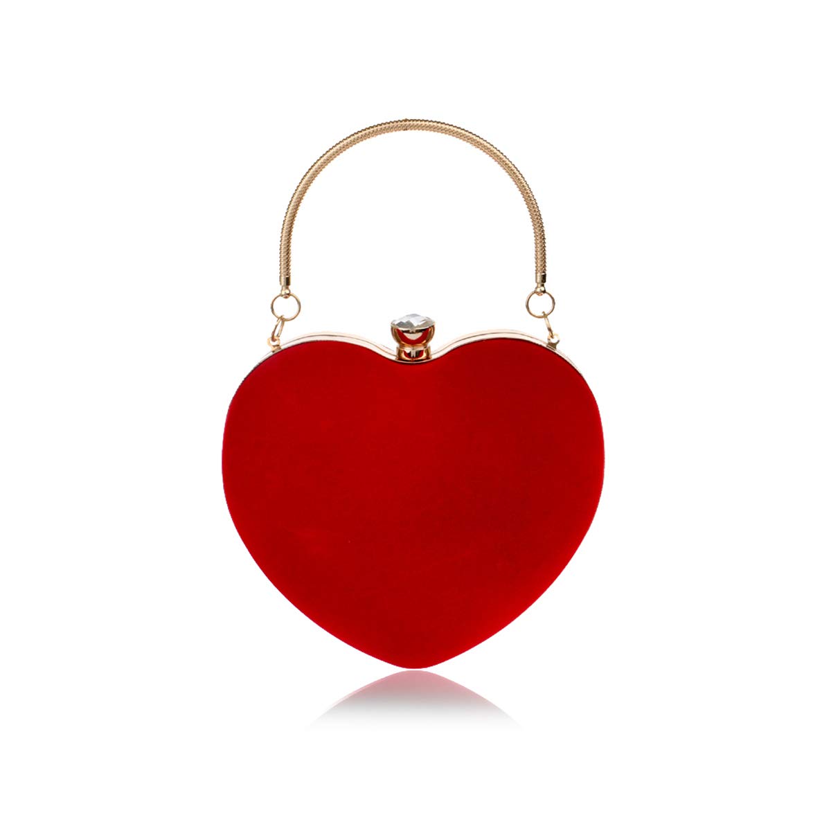 

сумочка для свадьбы с плечевой застежкой вечерняя NICOLE&DORIS в форме сердца для вечеринок, женская, замшевая, сумка, клатч, банкет, прием, формальная, цепочка, сумка,