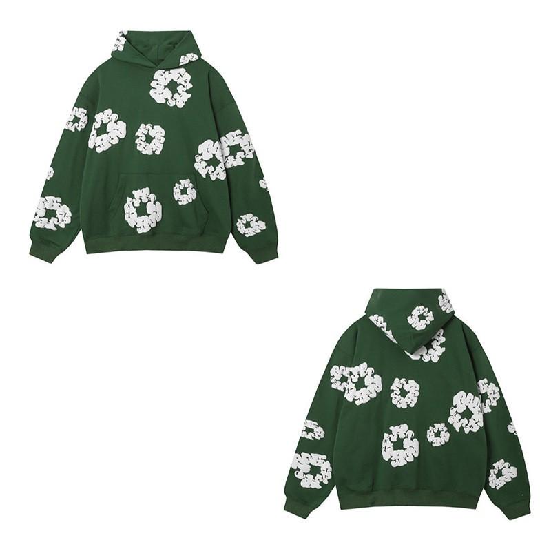 Y2K Streetwear Oversized Mikina s Fóliovým Potiskem Unisex Ležérní Pulovr Mikina
