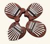 Mini Kalimba 8 Key Thumb Piano 1 Pack Water Drop Style Cute Instrument Portable Exquisite Gift Set For Kids