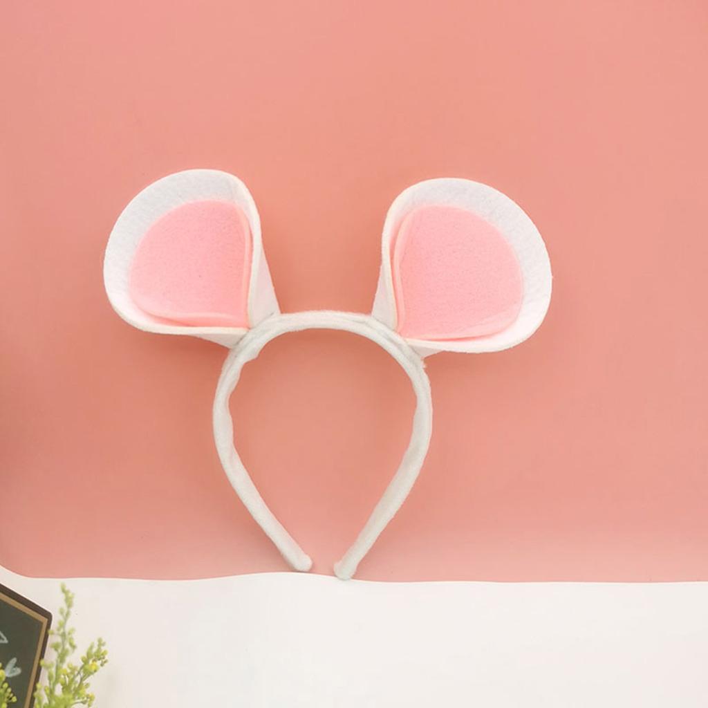 Niedlicher Cartoon Haarreif Liebliches Mausohr Haarband Cosplay Kostüm Party Bühnenrequisiten Kopfschmuck Erwachsener Kinder Kopfaccessoires