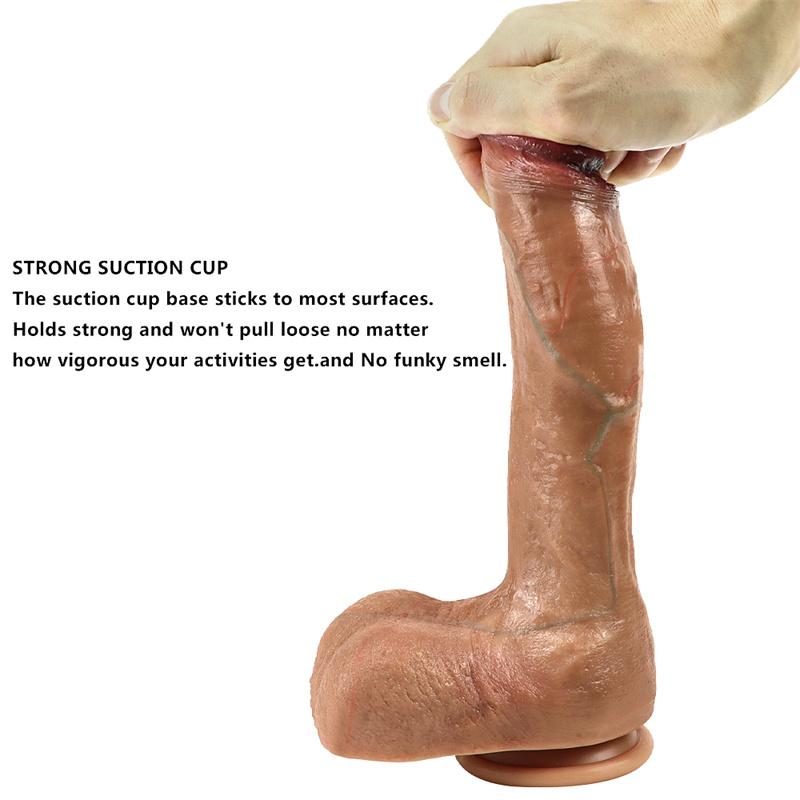 Super Soft Oversized Rough Horse Phallus Female Masturbator Simulation Fake Sex Toys