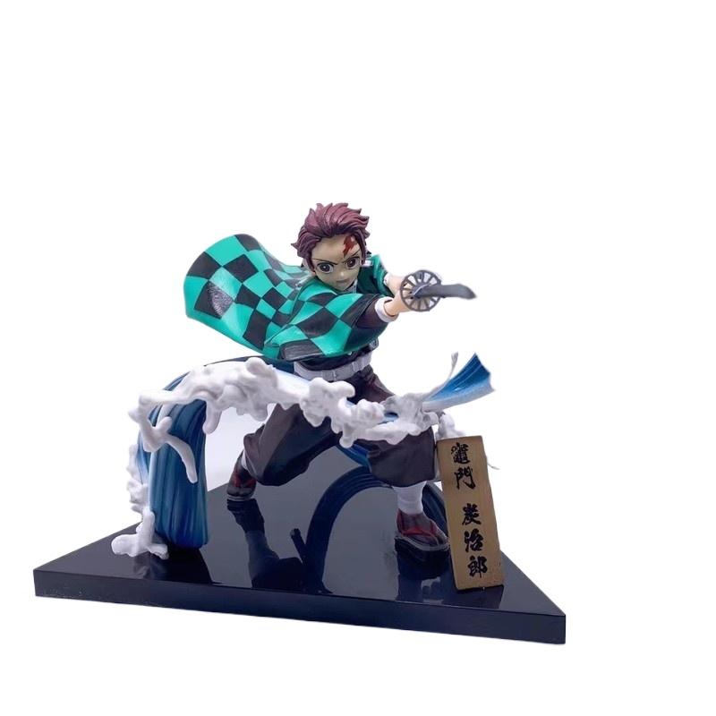 Demon Slayer Action Figures Kamado Tanjirou Rengoku Kyoujurou Anime Figure Collect Decoration Figurine Children Model Toy Gift