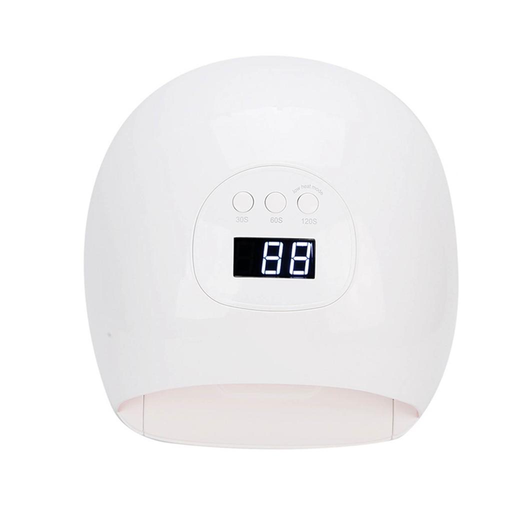 72W Professional Nail Dryer Gel Polish UV LED Light Manicure Curing Nail Art EquipmentUK Plug 110 240V