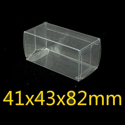 20/25/50pcs Protector Clear PVC Cases 1/64 Car Toy Dustproof Box Case Display Protection Box Case Display Box 41x43x82mm