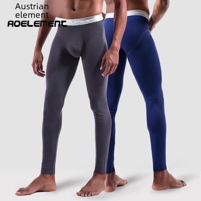 Schlanke warme Neun-Punkt-Strumpfhose für Herren für Herbst und Winter