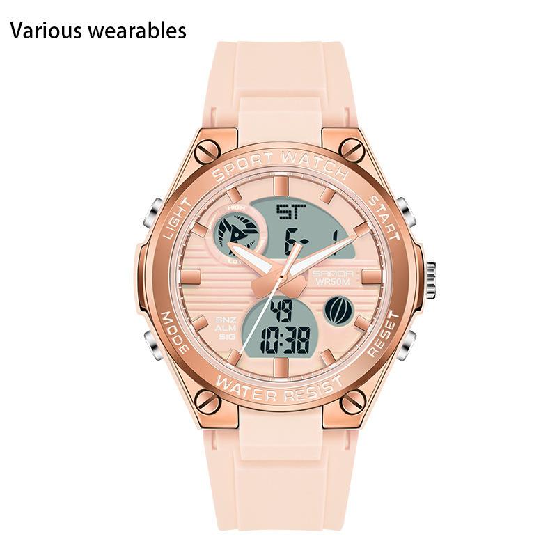 New Harajuku Style Skull Waterproof Men's Electronic Multi-Function Electronic Watch Outdoor Sports Men's Watch