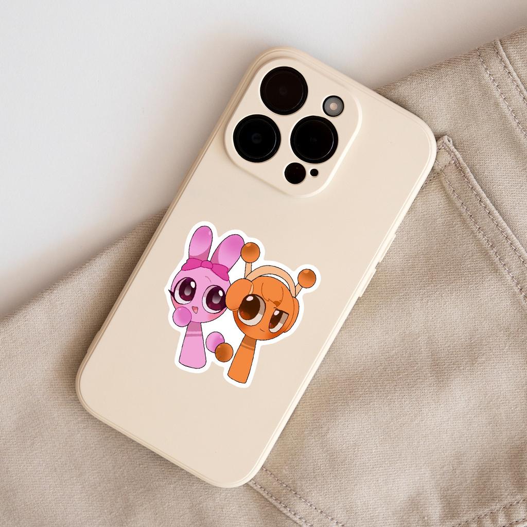 50 Samolepek s graffiti rytmických boxů Kreativní herní samolepky Vodotěsné dekorativní samolepky na kelímek na vodu, mobilní telefon, počítač