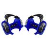 1 Pair Kids Children Outdoor Adjustable LED Flashing Wheel Heel Skate Rollers