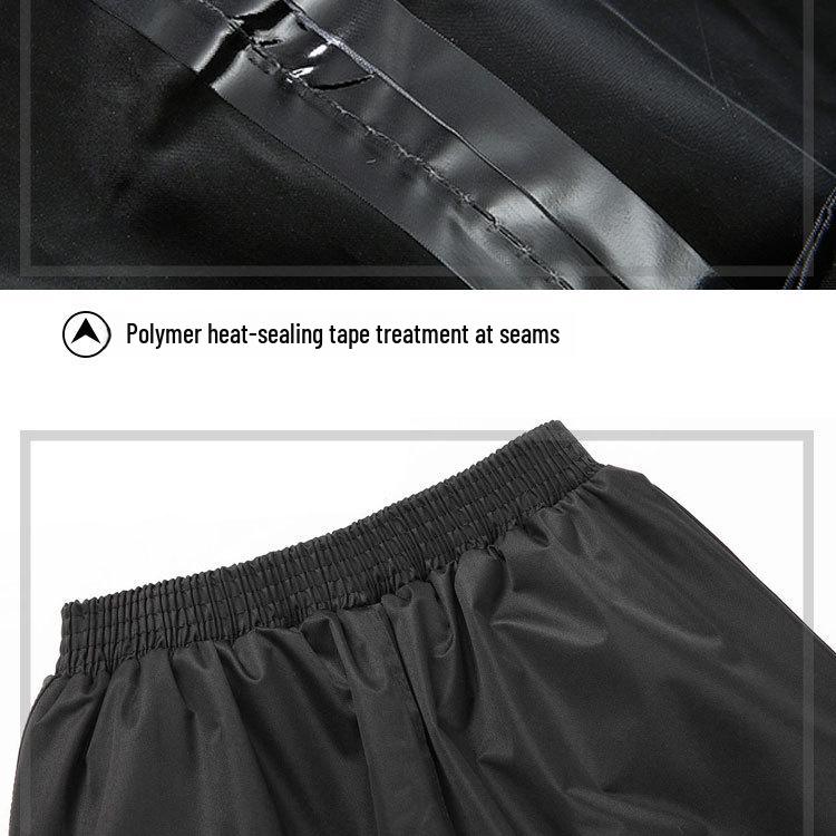Unisex Wasserdichte Winddichte Wander- & Rad-Regenhose - Langlebig, Teilbar, Einzel-/Doppelschicht-Optionen