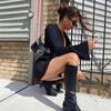 Elegant bodycon sexy Women's dress for women 2022 summer long sleeve V-neck mini dresses woman robe femme ladies vestidos mujer