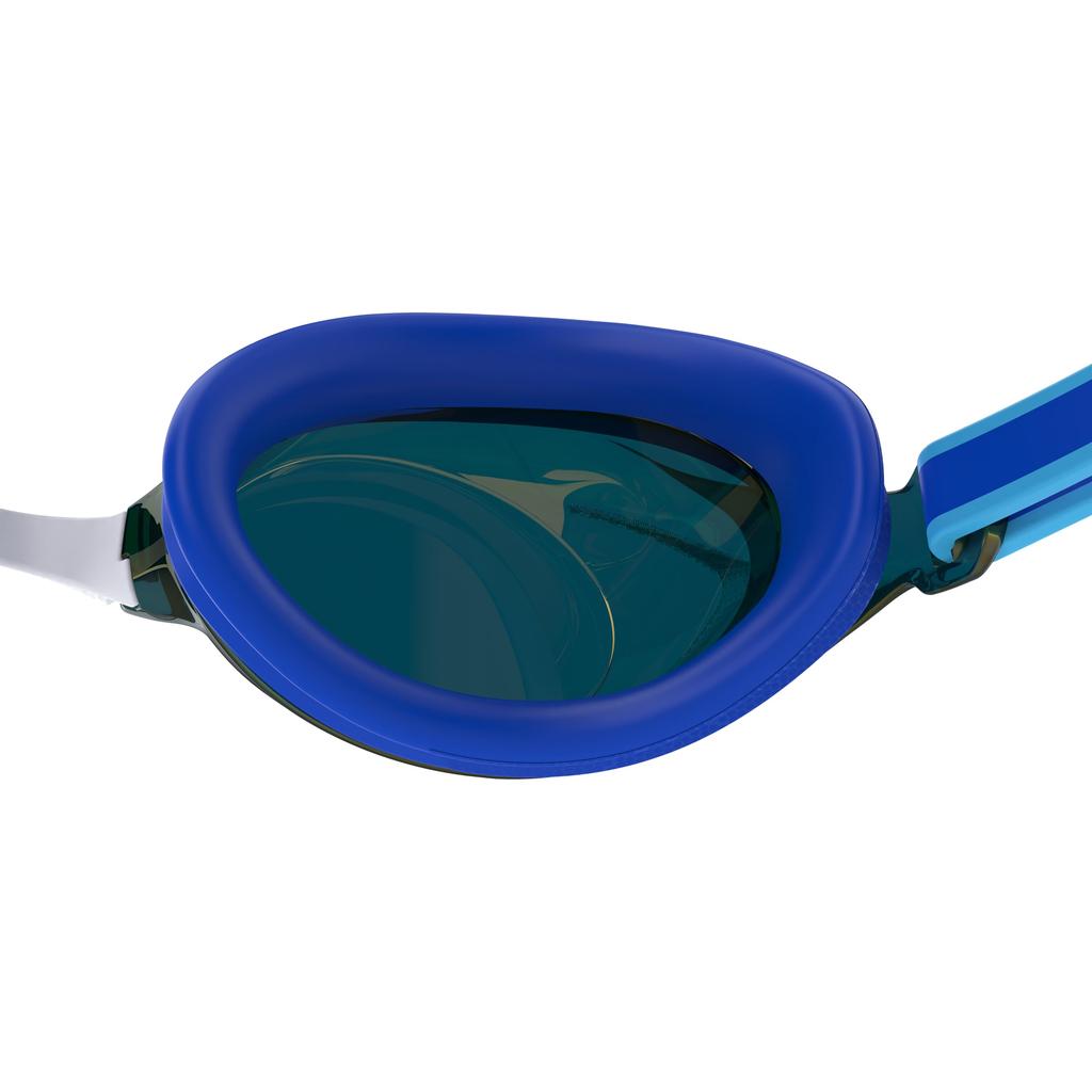 Speedo Vanquisher Mirror Junior 3.0 Goggles, Unisex, Blue/Gold