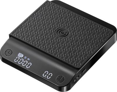 Cores Coffee Scale Kitchen Scale Weighing In Increments with Timer Waterproof USB Rechargeable C100 0.1g