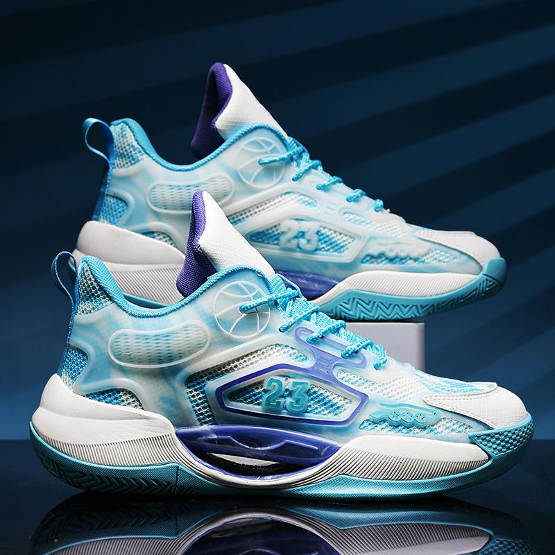 

Высококачественные мужские баскетбольные кроссовки, брендовые дизайнерские спортивные тренировочные кроссовки, уличные кроссовки, сетчатые, износостойкие, нескользящие, светоотражающие 36