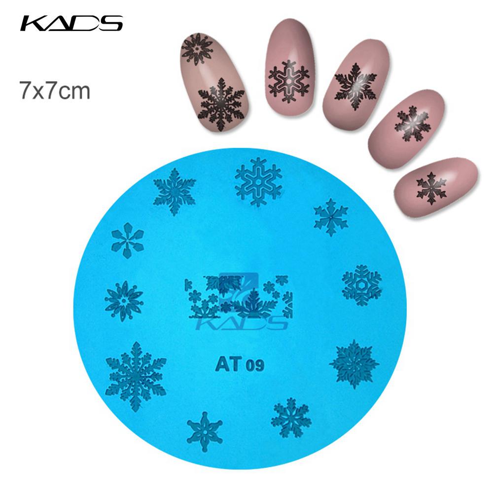 kads Nail Stamping Plates Nail Art Printer Template Stamp Nails Accessories Manicure Design Nail Art Tools Manicure Stamp
