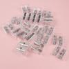 10Pcs Pencil Sharpener 2-Hole Pencil Sharpener Transparent Pencil Sharpener